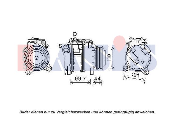 AKS DASIS Kompressori, ilmastointilaite 852802N